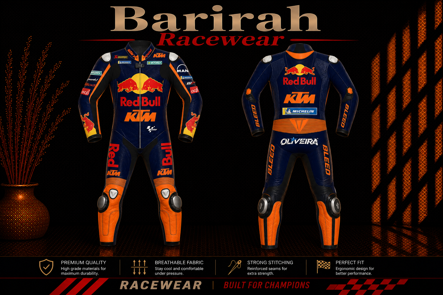 2021 Miguel Oliveira MotoGP Leather Racing Suit