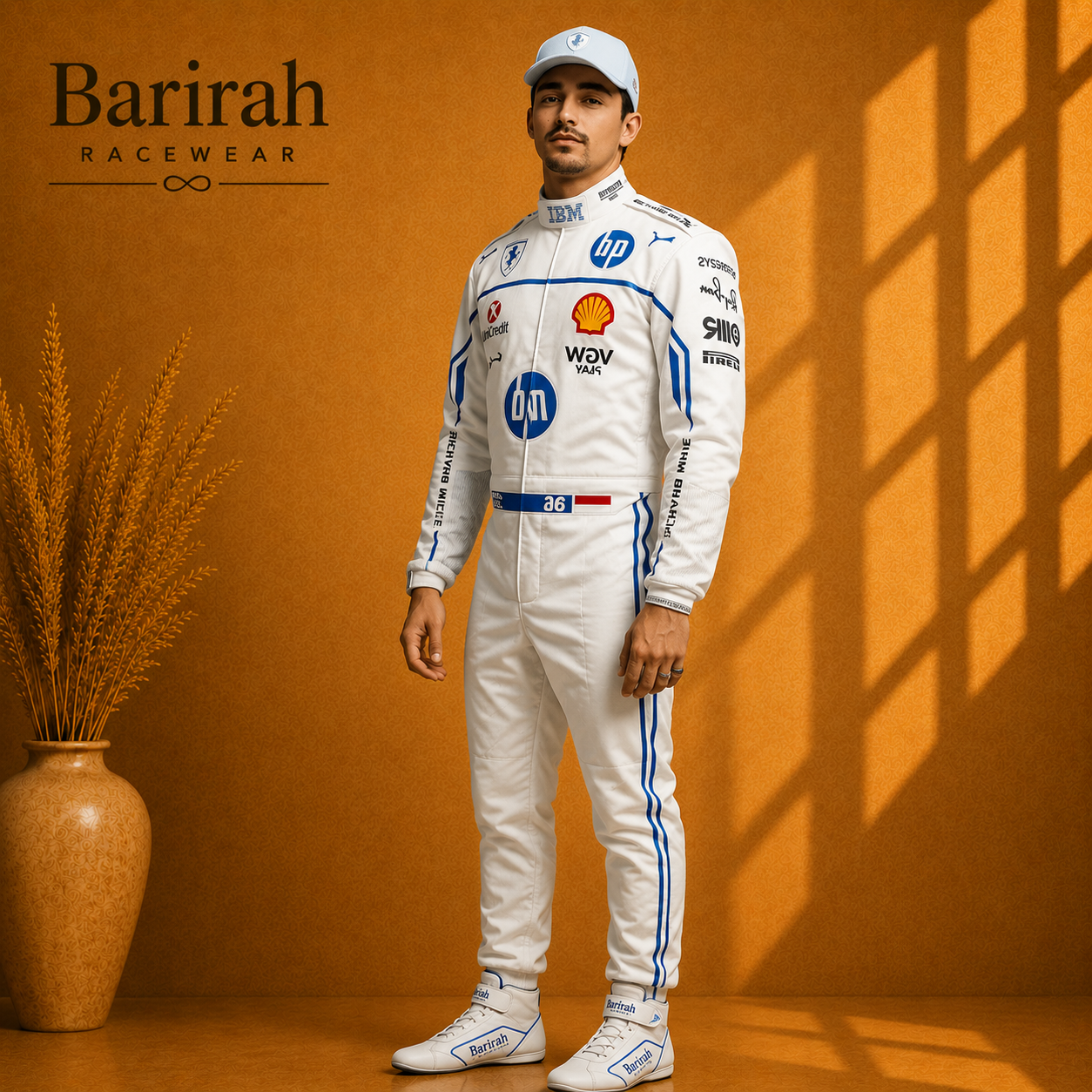 2025 Charles Leclerc Scuderia Ferrari Monaco GP F1 Race Suit