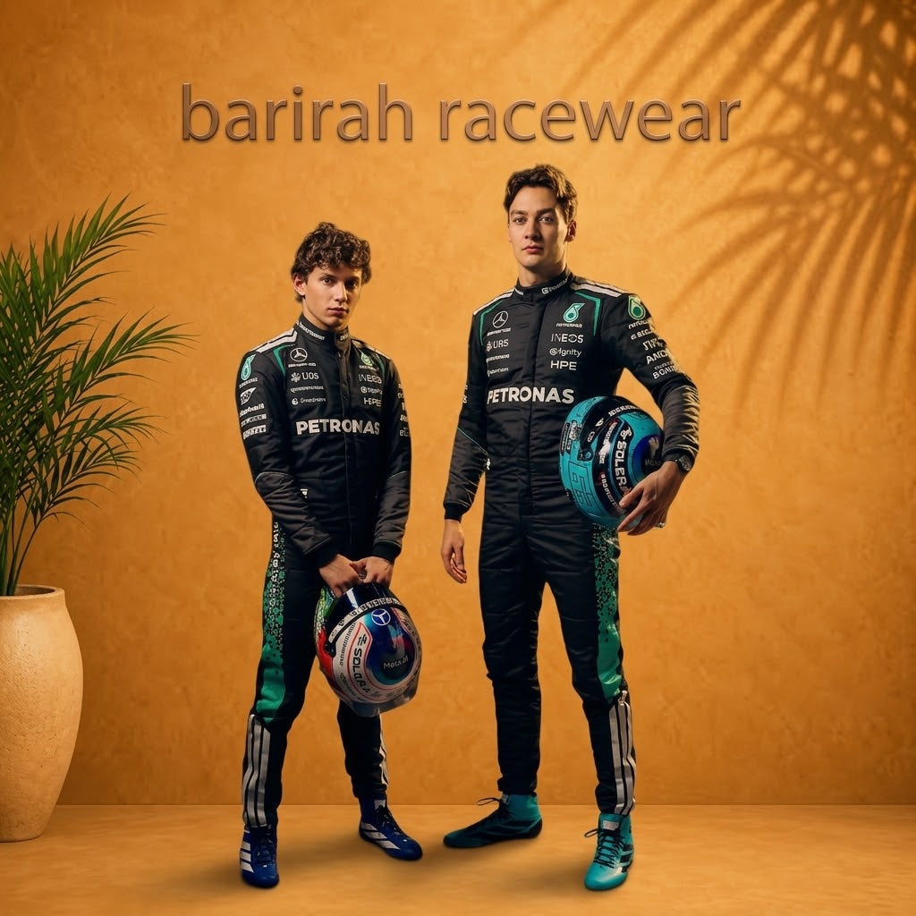 Mercedes F1 Racing Suit, Gloves & Boots | Barirah Racewear
