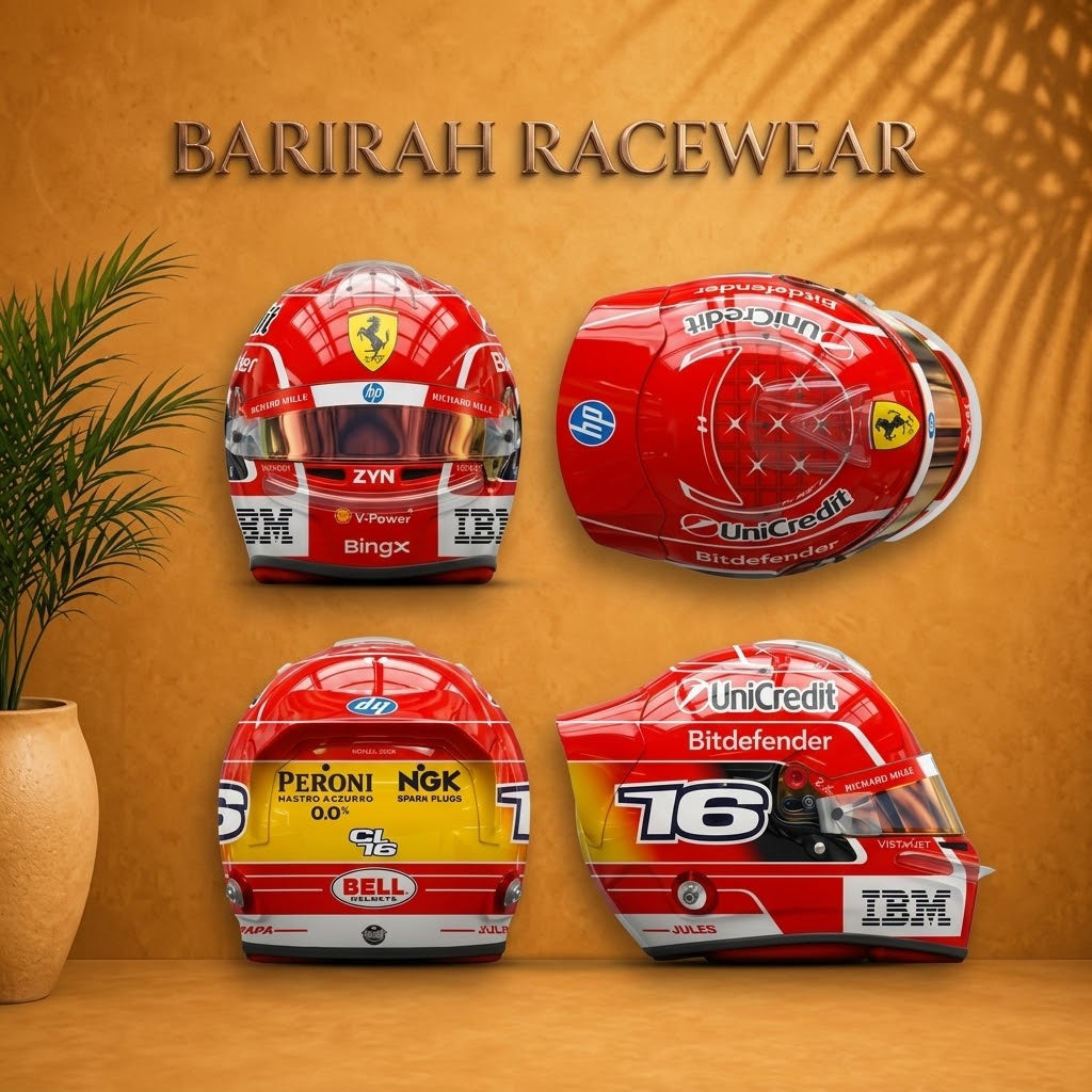 Racing Helmets-Barirah Racewear