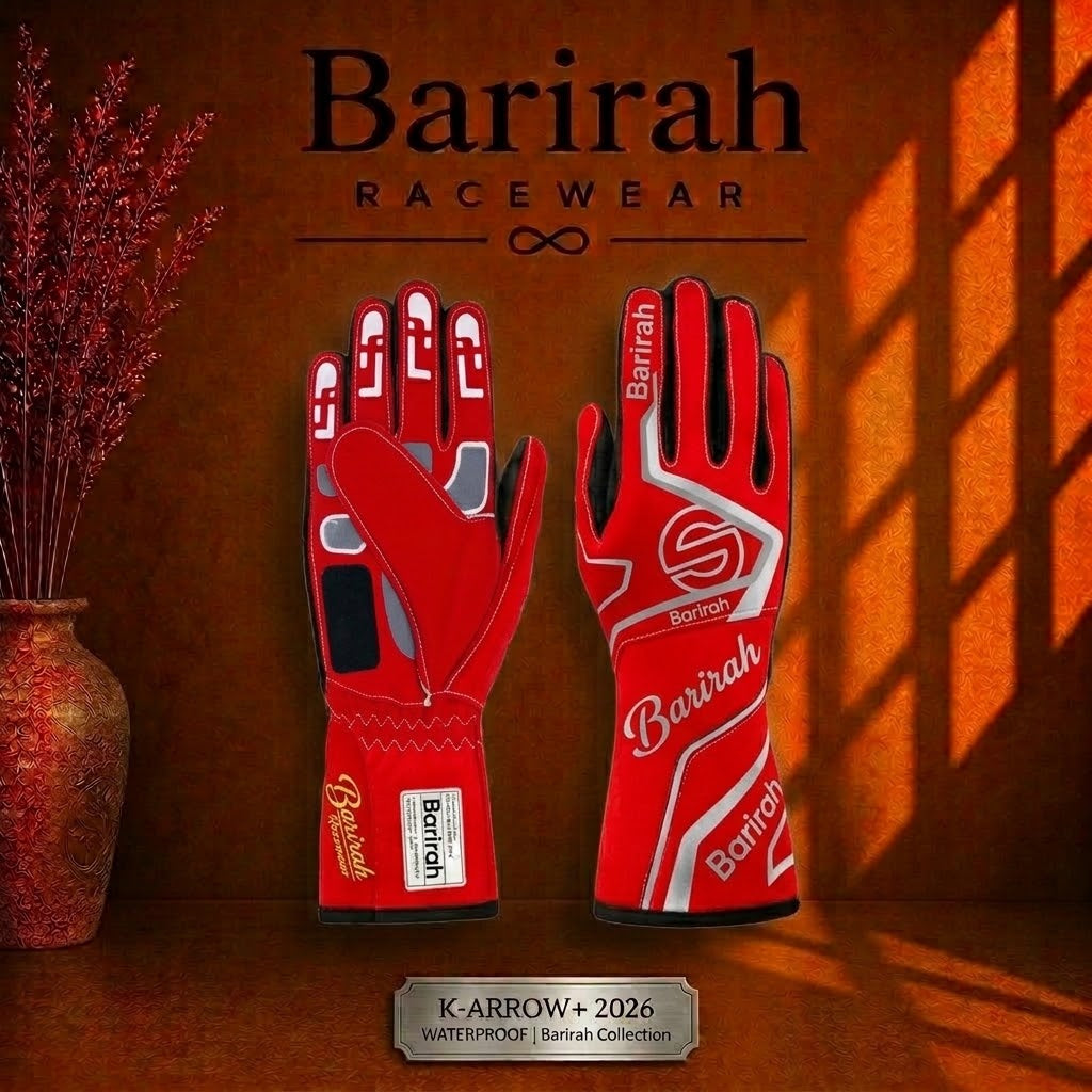 High-Quality Stretchable Racing Gloves | Barirah Racewear