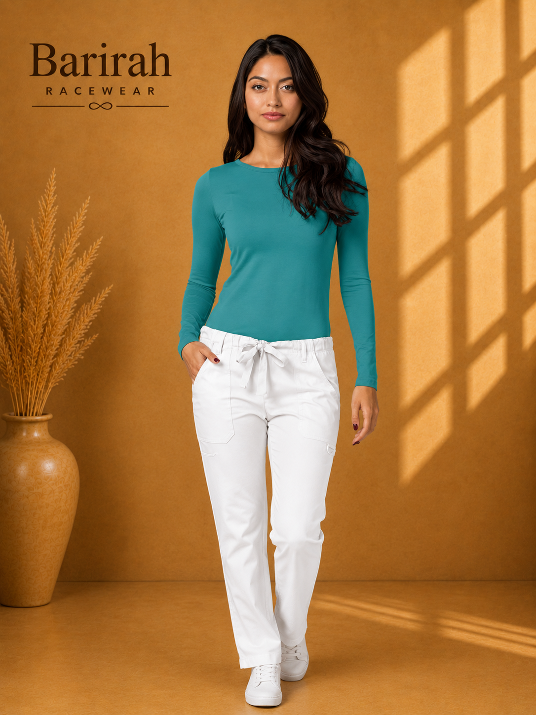 Adar Universal Women's Classic Fit Long Sleeve Comfort Tee
