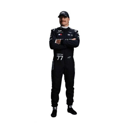 Valtteri Bottas #77 Cadillac Formula Team Black Racing Suit | Premium Replica