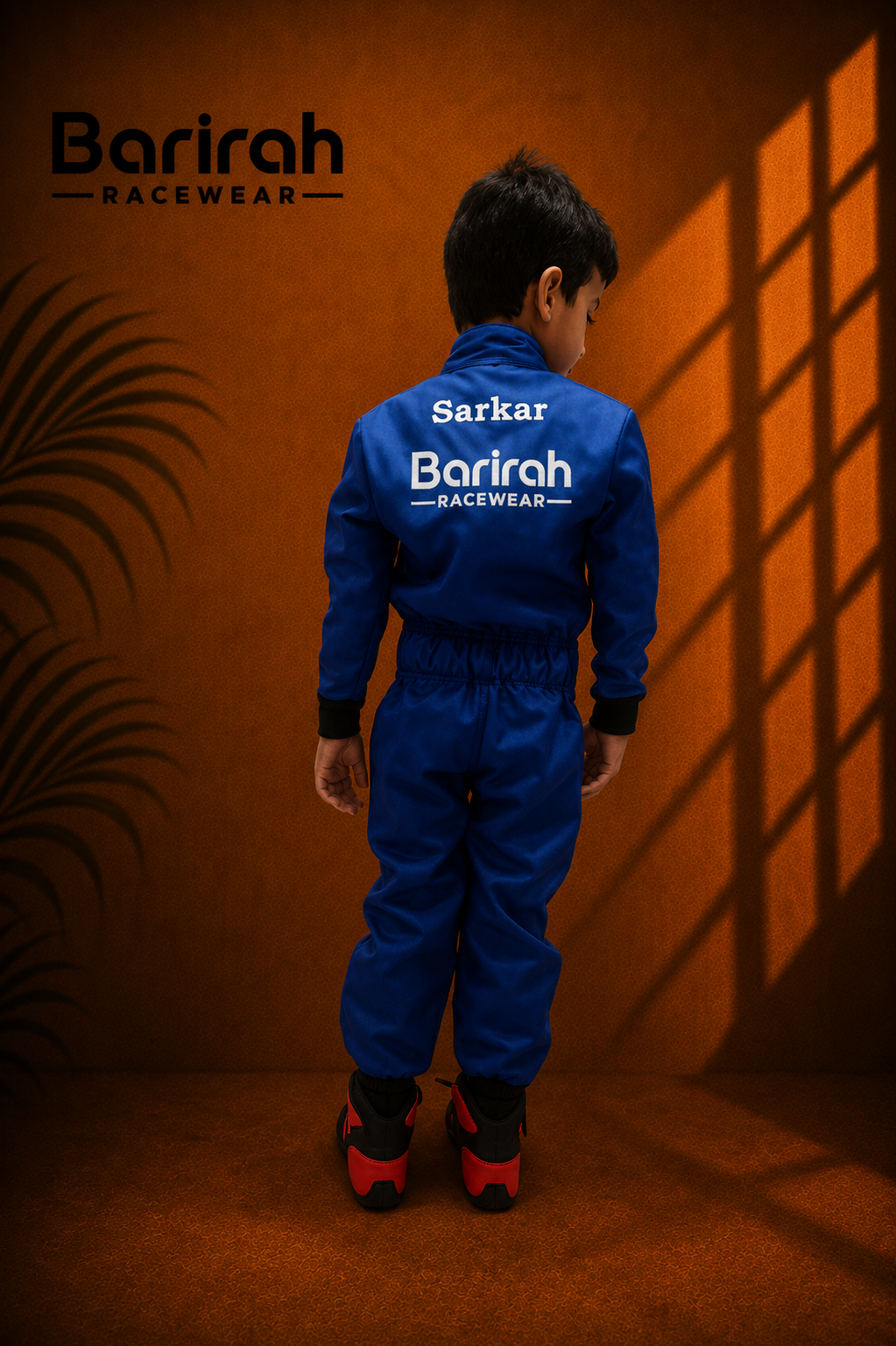 Zain KhOkhAr Go Kart Race Kids Suit-Barirah Racewear