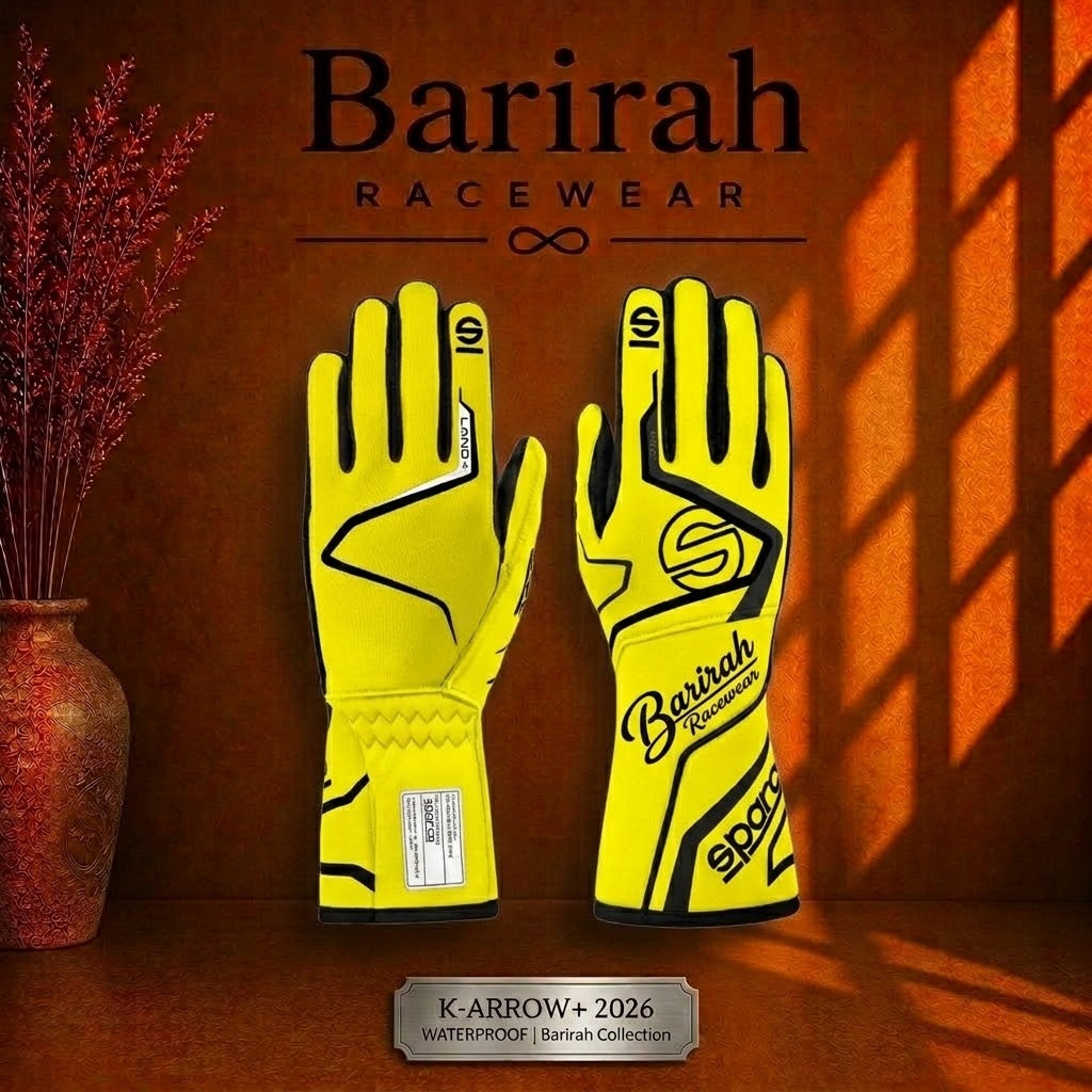 Sparco Land Race Gloves | Motorsport Racing Gloves | Barirah Racewear