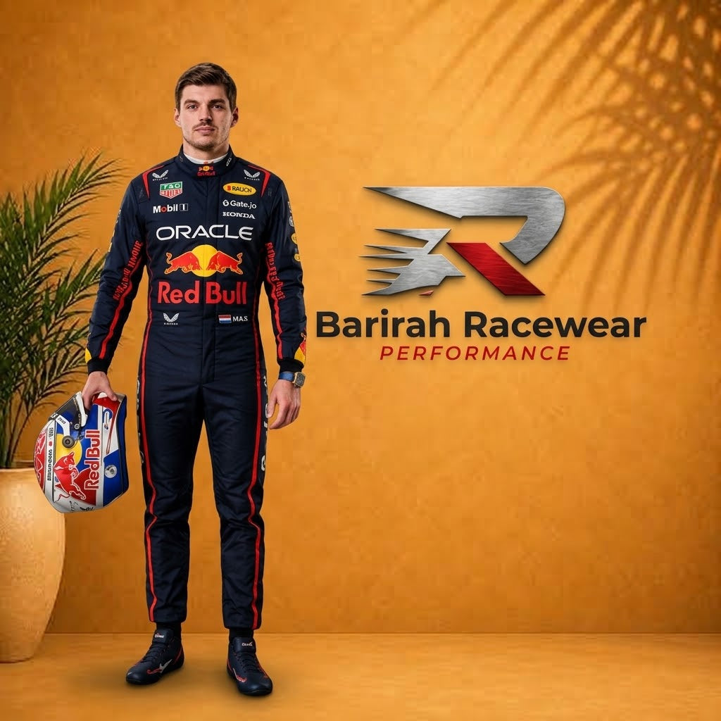 Men’s Go-Kart Racing Suit | Motorsport Driving Racing Jumpsuit | Barirah Racewear