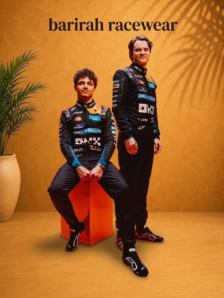 McLaren 1000th GP Monaco 2026–Inspired Racing Suit | Barirah Racewear