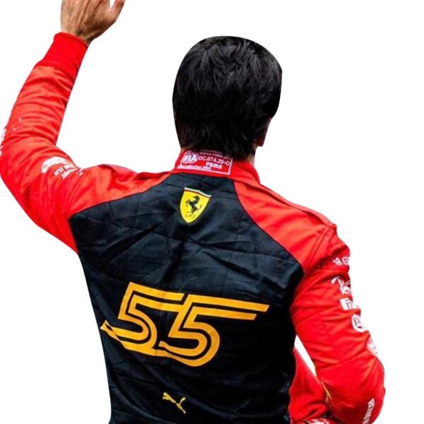 Carlos Sainz Ferrari F1 Racing Suit 2023 - Premium F1 Replica