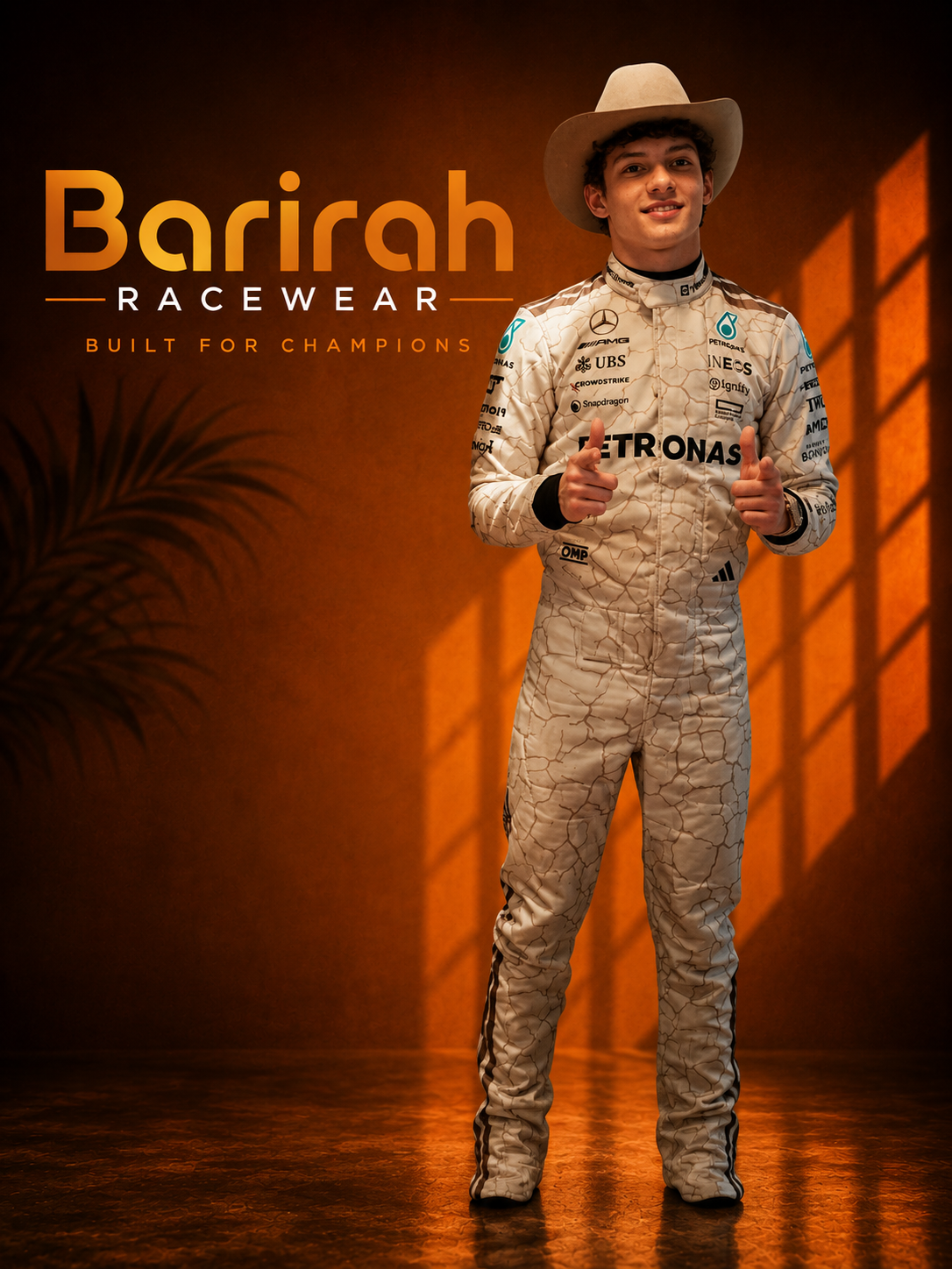 Andrea Kimi Antonelli 2025 USA Austin GP F1 Race Suit
