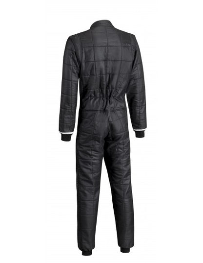 Sabelt Challenge TS-2 Racing Suit | Professional FIA-Style Motorsport Driver Overall | Black & White Performance Race Suit