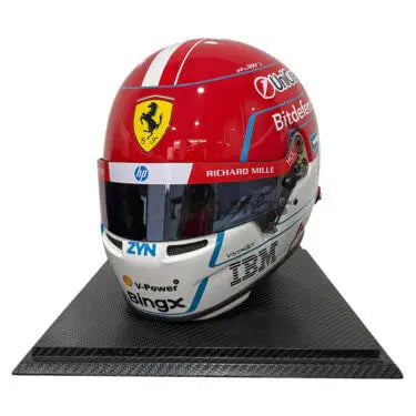 Charles Leclerc 2026 Ferrari F1 Replica Helmet | 1:1 Full Size Racing Collectible