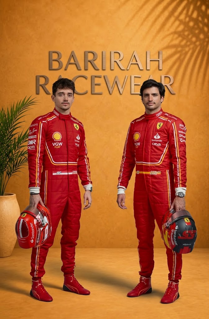2026 Ferrari F1–Inspired Racing Suit | Barirah Racewear