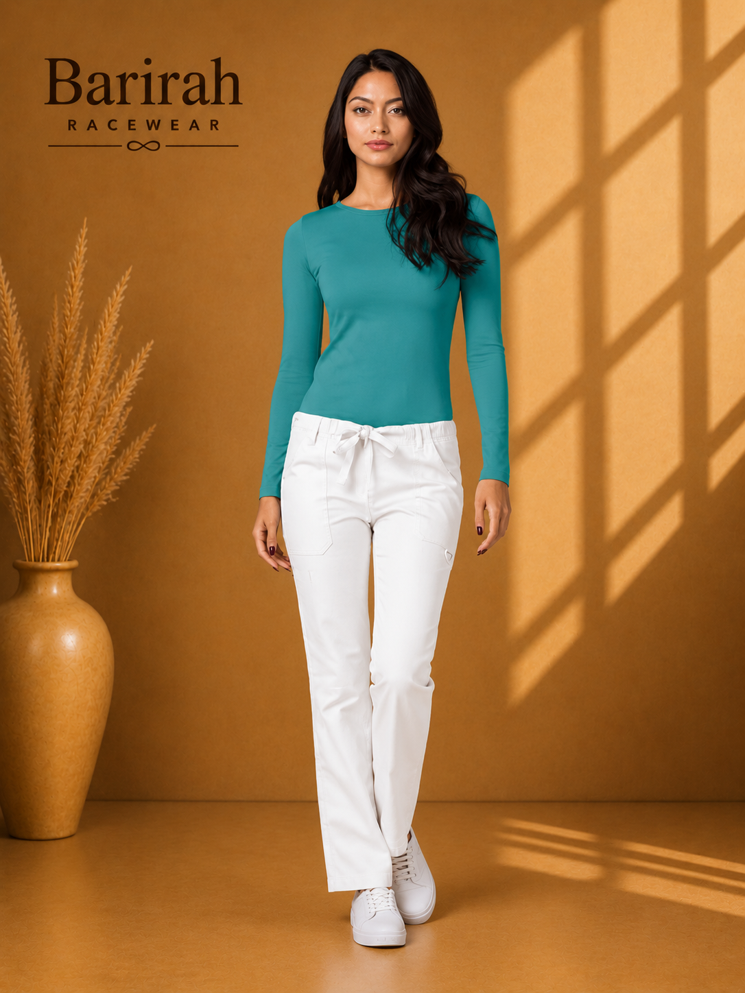Adar Universal Women's Classic Fit Long Sleeve Comfort Tee