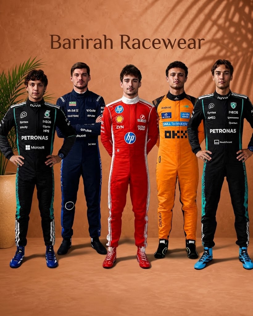 Formula 1 Drivers Racing Suits | Barirah Racewear