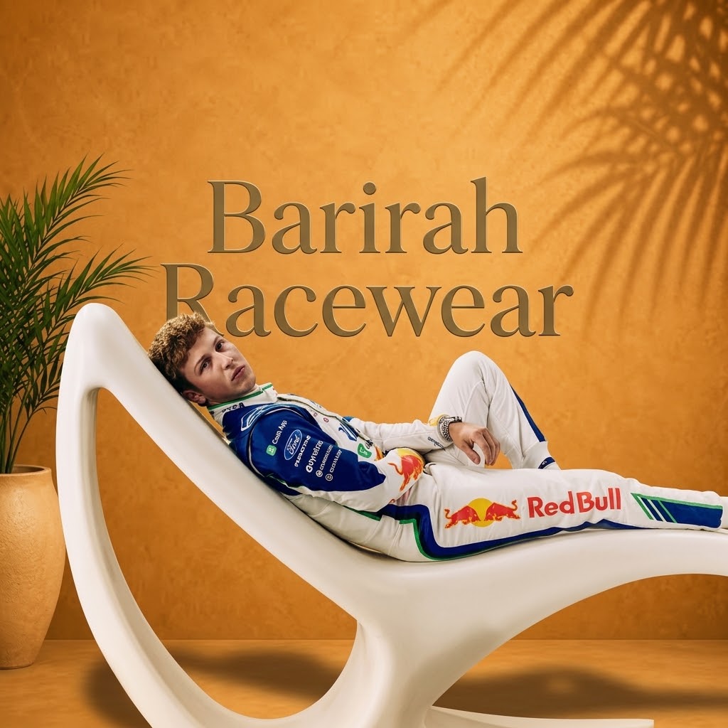 Handmade 2026 F1-style go-kart racing suit