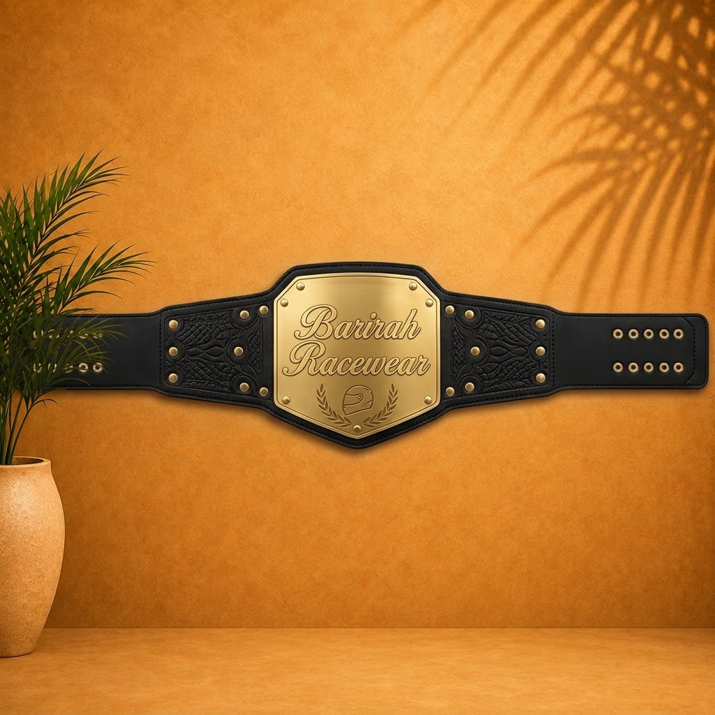 Premium custom championship belt
