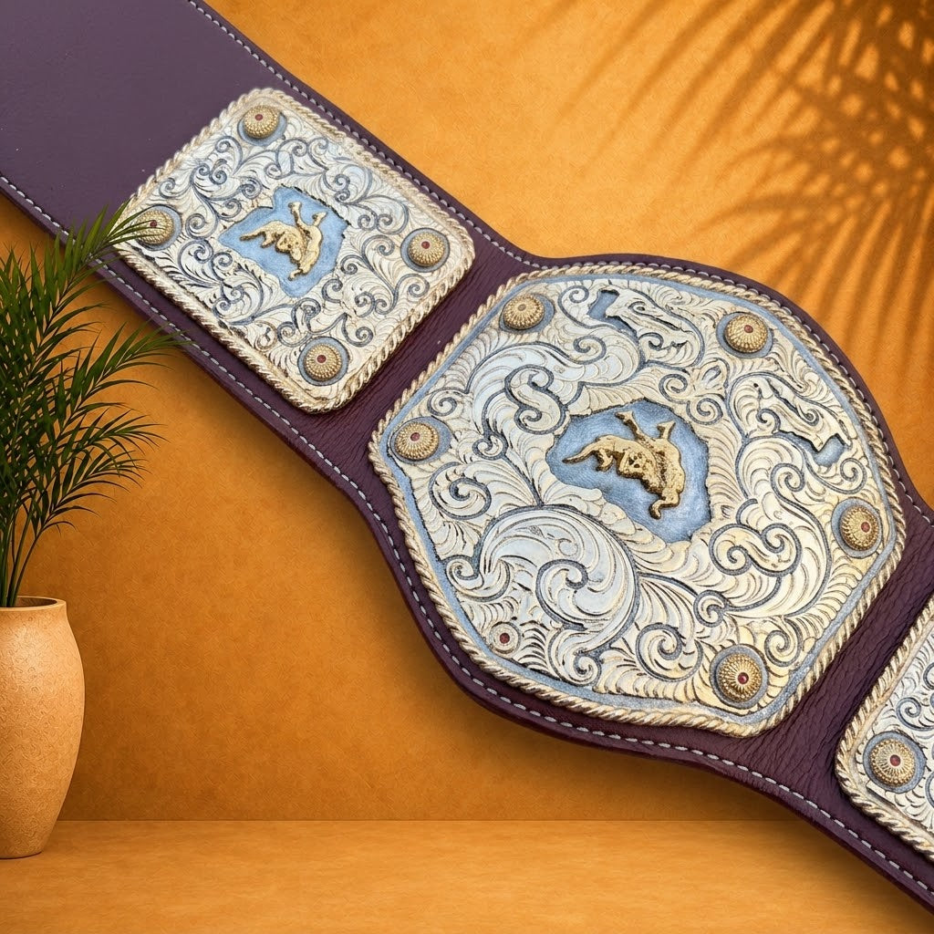 Premium Big Gold 24KT gold-plated World Heavyweight Championship replica belt