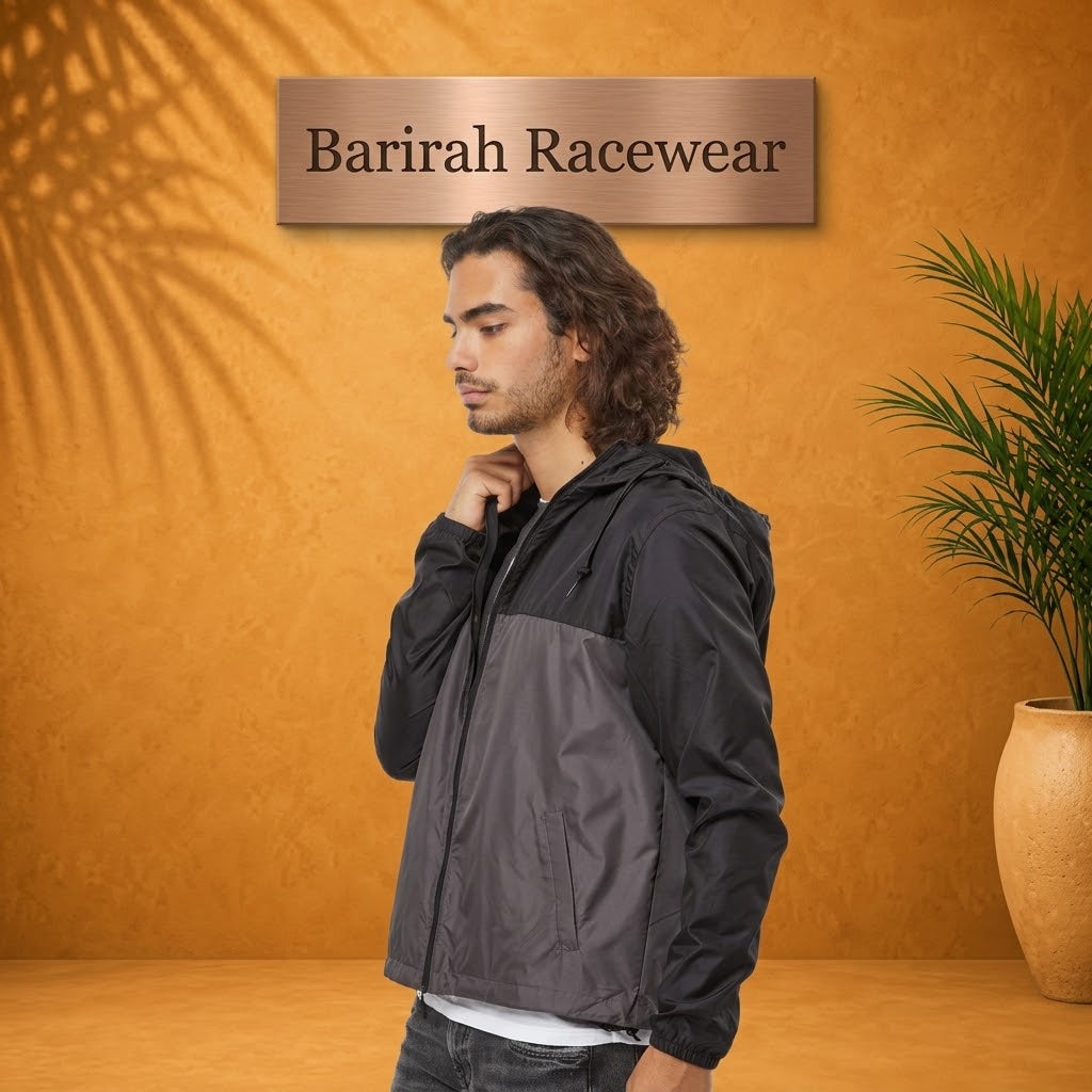 Independent Trading Co. Lightweight Windbreaker Full-Zip Jacket | Barirah Racewear
