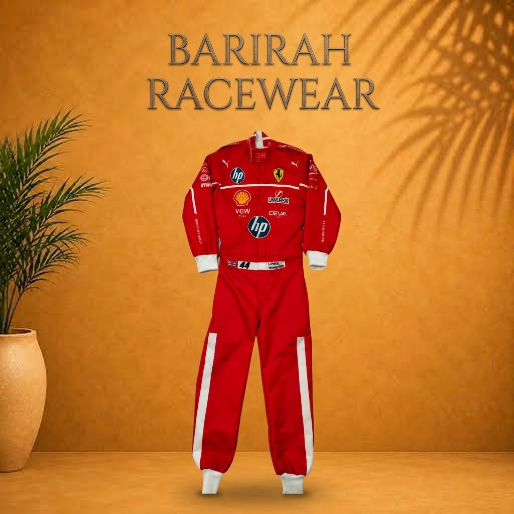 Ferrari 2025 F1–Inspired Racing Suit | Barirah Racewear