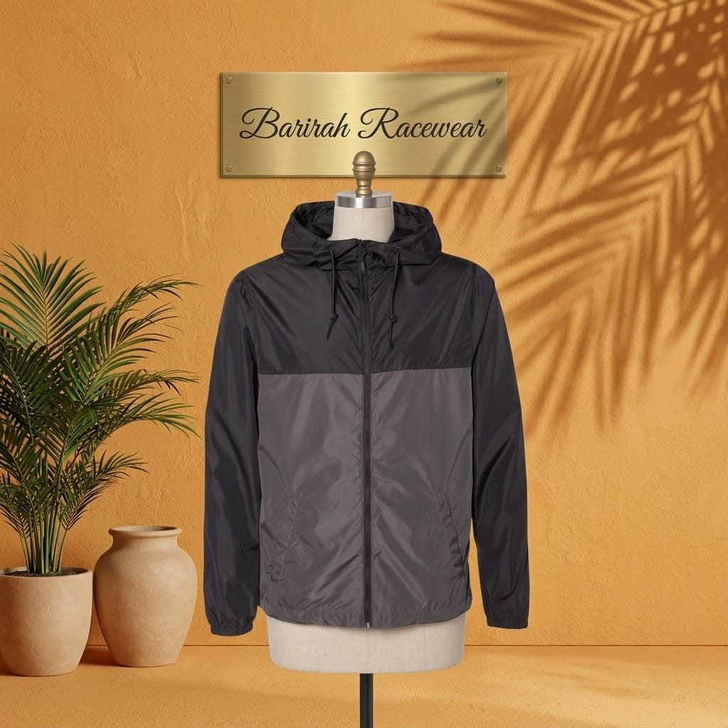 Independent Trading Co. Lightweight Windbreaker Full-Zip Jacket | Barirah Racewear