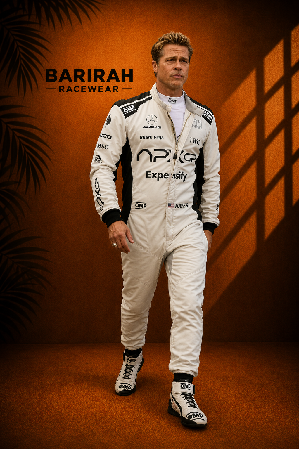 Brad Pitt APX GP F1 Race Suit Kit