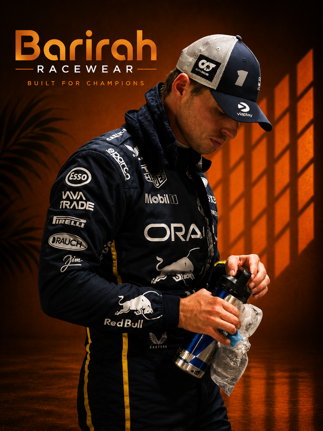 Max Verstappen 2025 Singapore GP F1 Race Suit