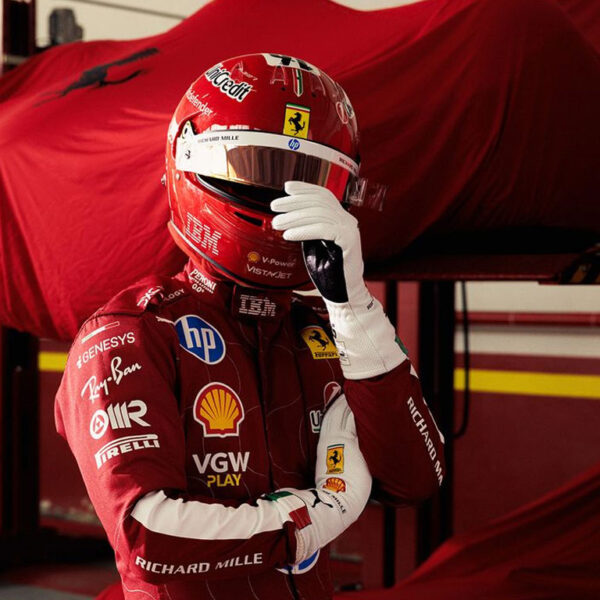 Charles Leclerc Ferrari HP F1 Racing Suit - Scuderia Ferrari Team