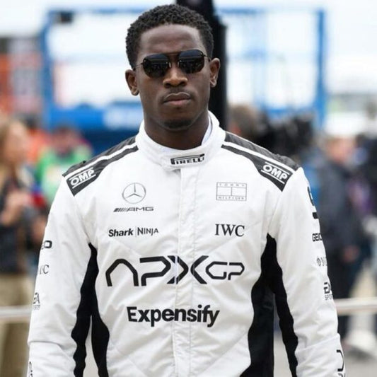 F1 Movie APXGP White Racing Suit – Mercedes AMG Inspired OMP Motorsport Race Suit