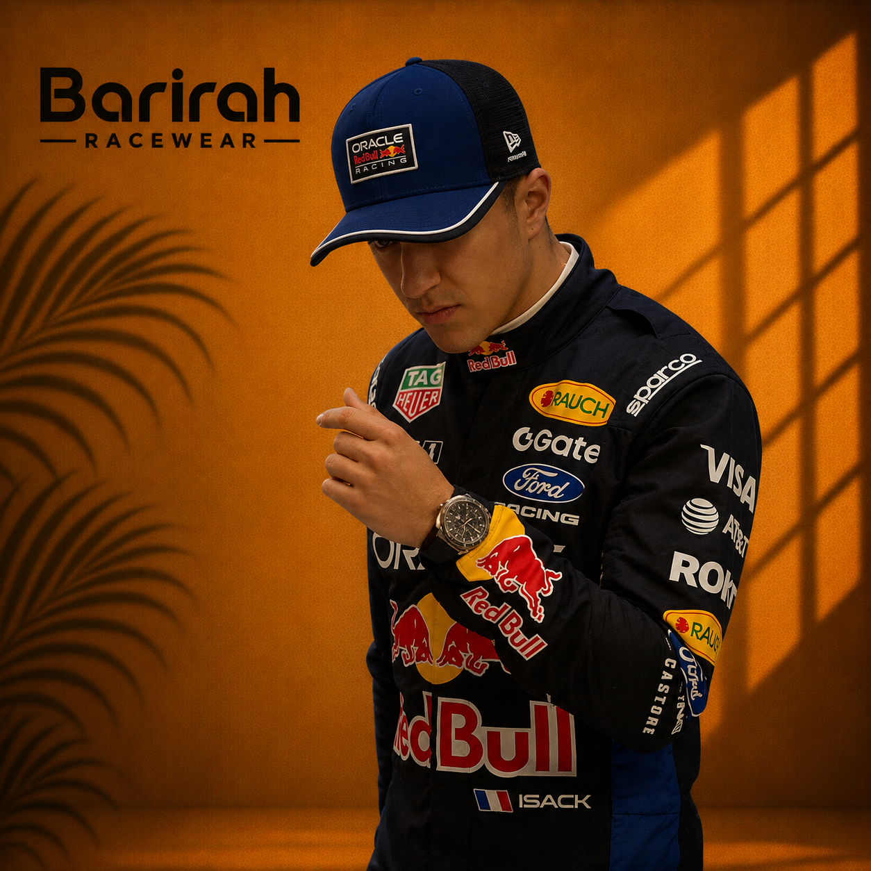 Official Isack Hadjar 2026 Red Bull Racing Suit Replica