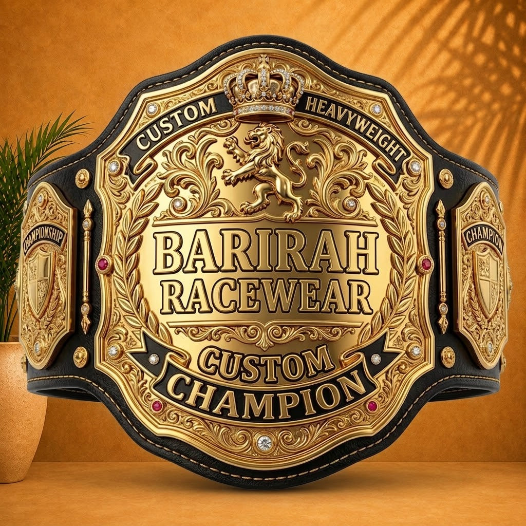 Premium custom heavyweight championship belt