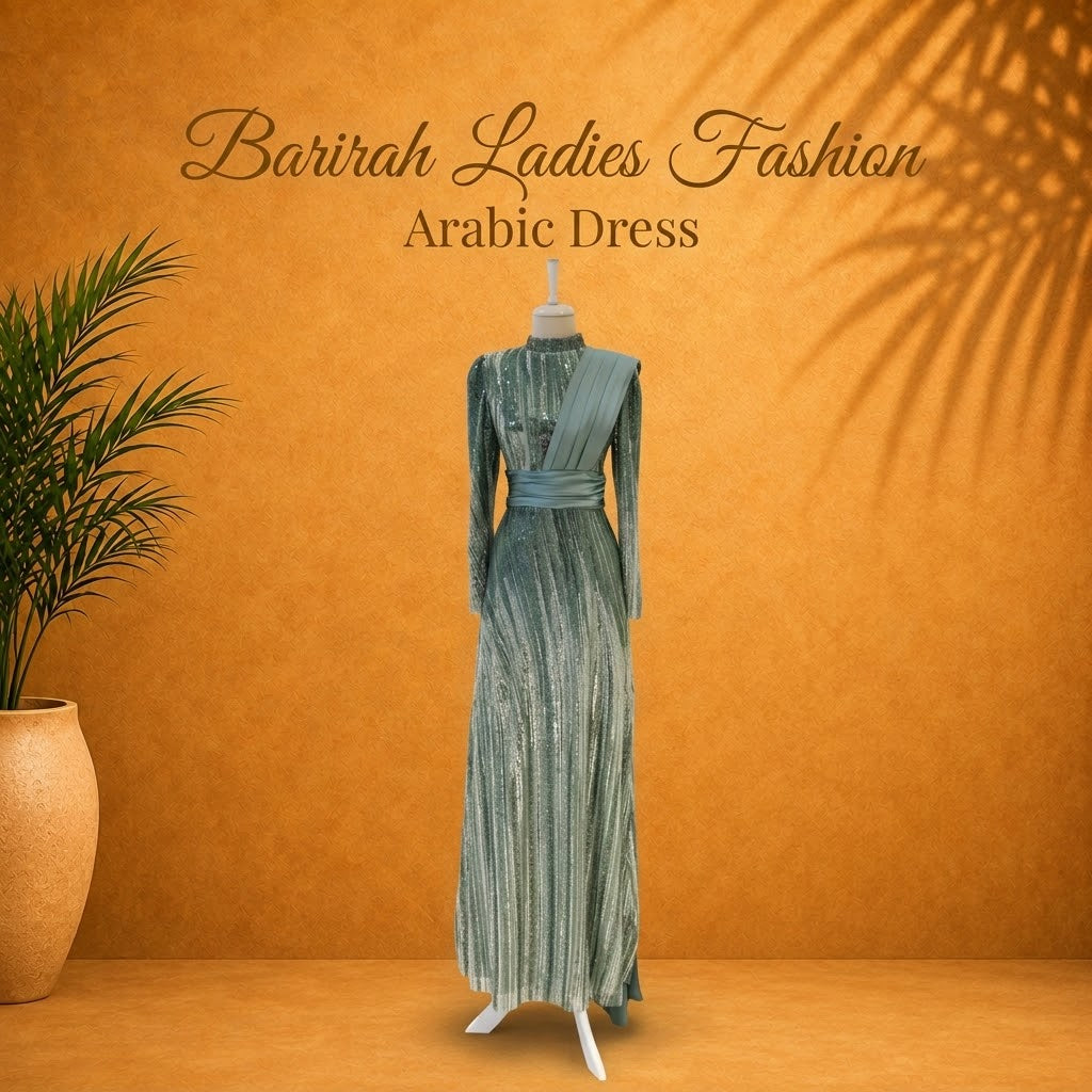 Elegant Modest Evening Dress