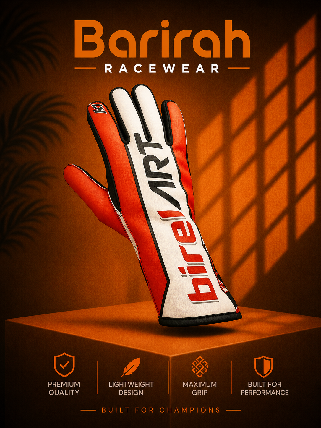 Birel ART Go Kart Race Suit, Shoes & Gloves