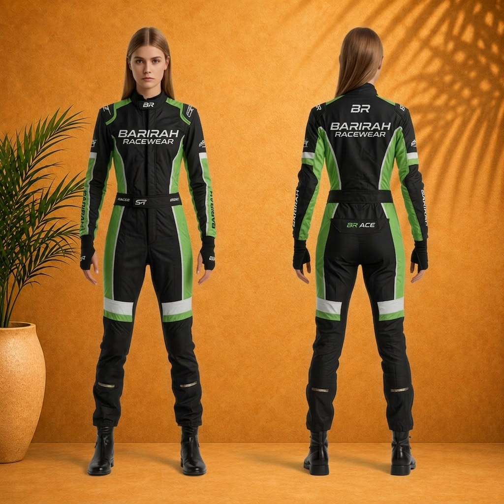 Handmade go-kart racing suit