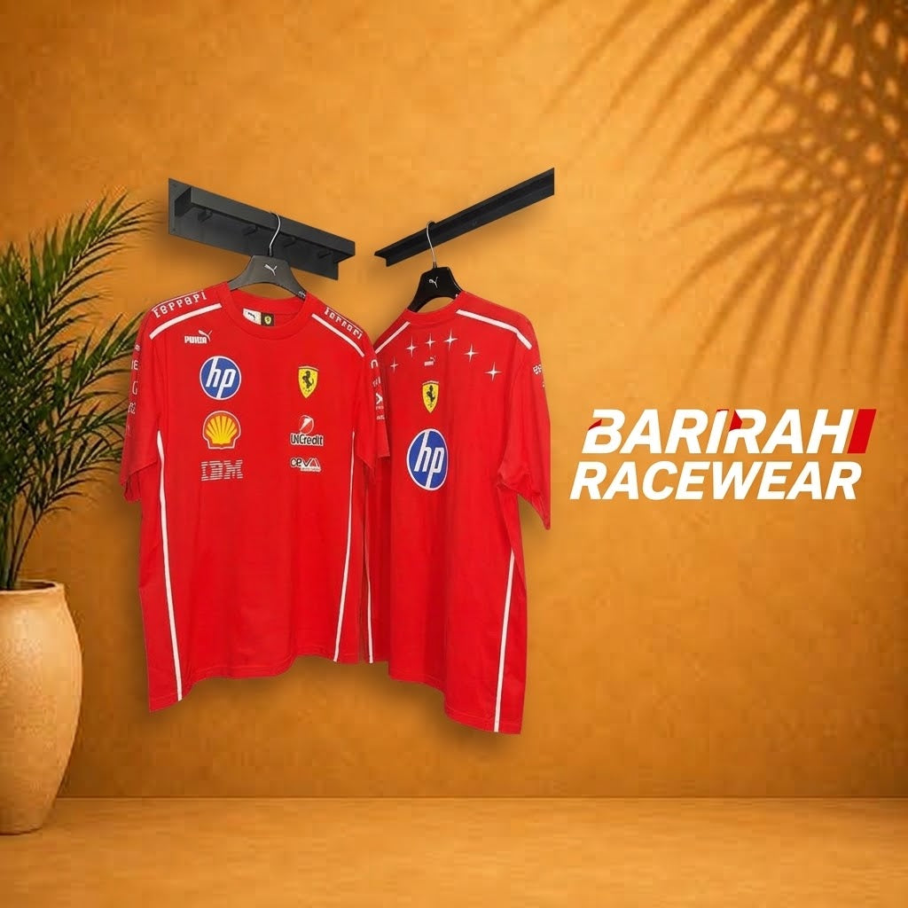 Ferrari Monza GP 2026–Inspired F1 T-Shirt | Barirah Racewear