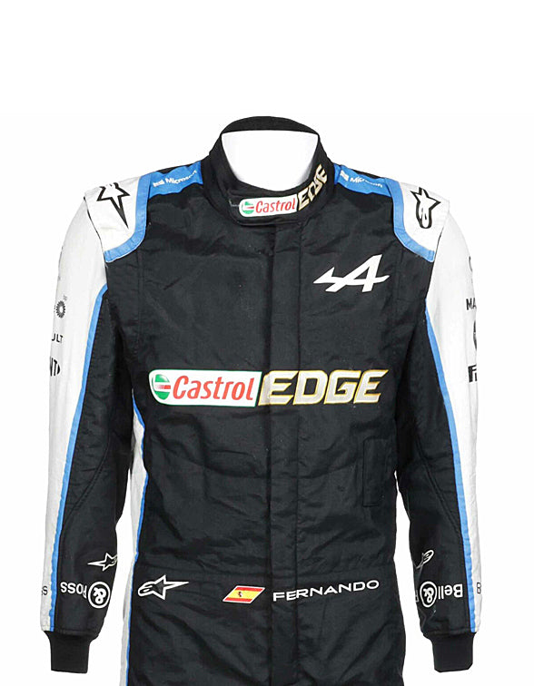 2021 Fernando Alonso Alpine F1 Team Replica - F1 Driver Race Suit
