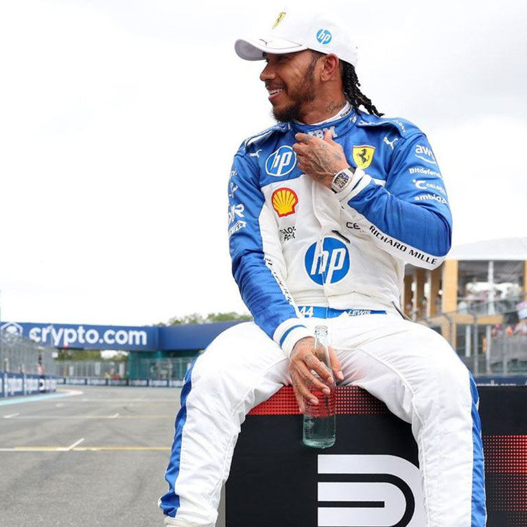 2025 Ferrari Race Suit - Lewis Hamilton - F1 Inspired Racing Suit