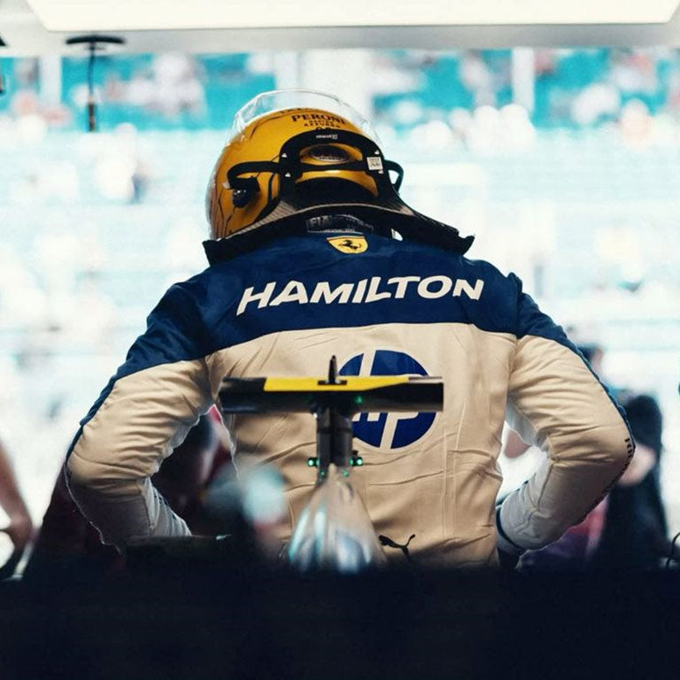 2025 Ferrari Race Suit - Lewis Hamilton - F1 Inspired Racing Suit