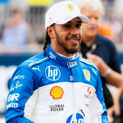 2025 Ferrari Race Suit – Lewis Hamilton | Official F1 Inspired Racing Suit