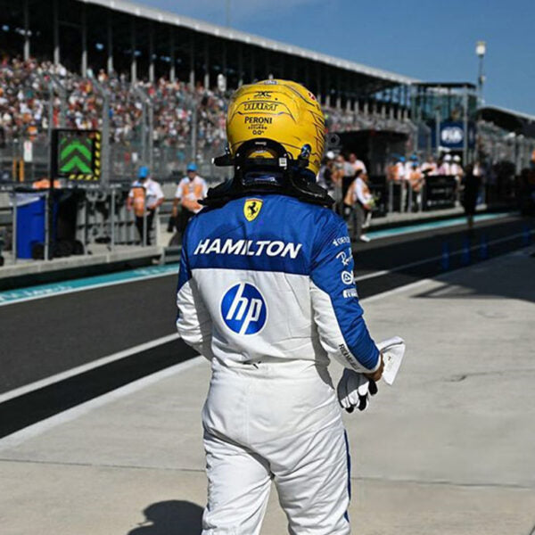 2025 Ferrari Race Suit – Lewis Hamilton | Official F1 Inspired Racing Suit