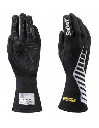 Sabelt FG-150 Racing Gloves | Professional FIA-Style Motorsport Driver Gloves | High-Grip Performance Racing Gloves | Black, Blue & Red