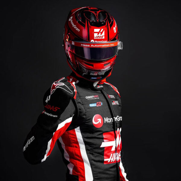 Haas F1 Racing Suit 2025 - MoneyGram Team Replica Racewear