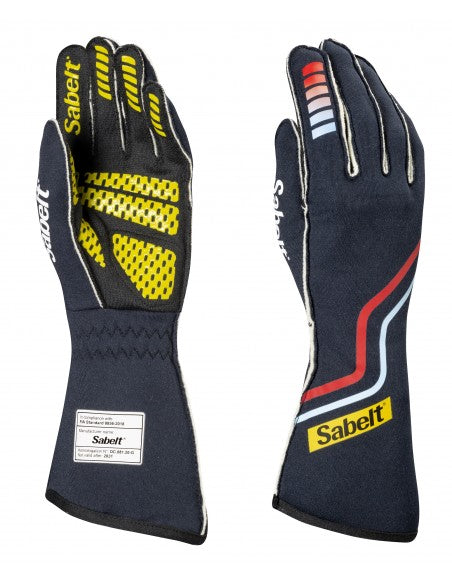Sabelt Hero Superlight TG-10 Racing Gloves - Black, White, Red