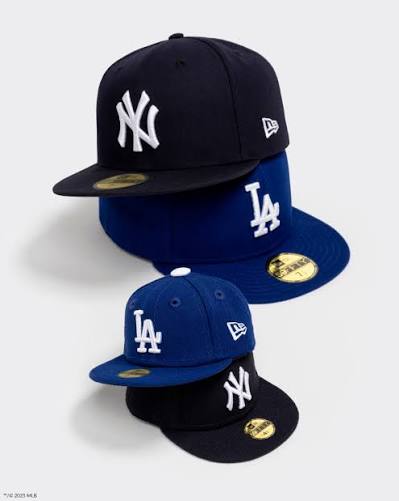 New York Yankees Navy 59FIFTY Fitted Baseball - MLB Flat Brim Hat