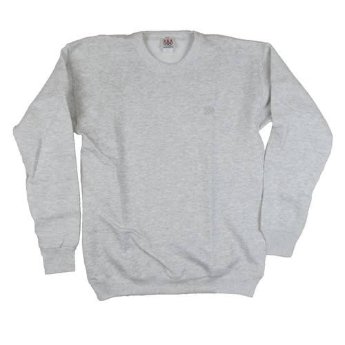 Men's Classic Crewneck Sweatshirt - Plain Long Sleeve Fleece