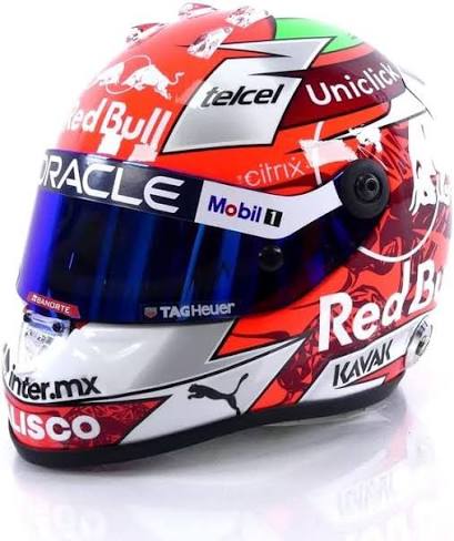 OMP Red Bull Full Face Motorsport Racing Helmet - Red/White