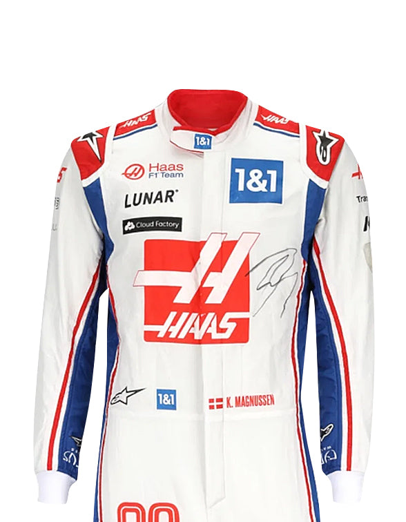 2022 Kevin Magnussen Haas F1 Team Replica Racing Suit | Formula 1 Driver Race Suit