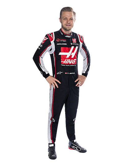 2020 Kevin Magnussen Haas F1 Team Replica Racing Suit | Formula 1 Driver Race Suit