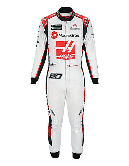 2023 Kevin Magnussen MoneyGram Haas F1 Team Replica Racing Suit | Formula 1 Driver Race Suit