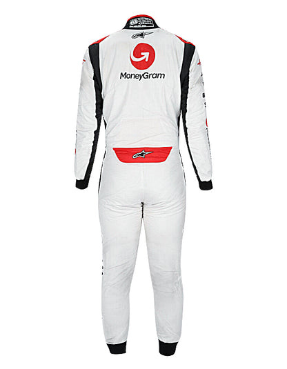 2023 Kevin Magnussen MoneyGram Haas F1 Team Replica Racing Suit | Formula 1 Driver Race Suit