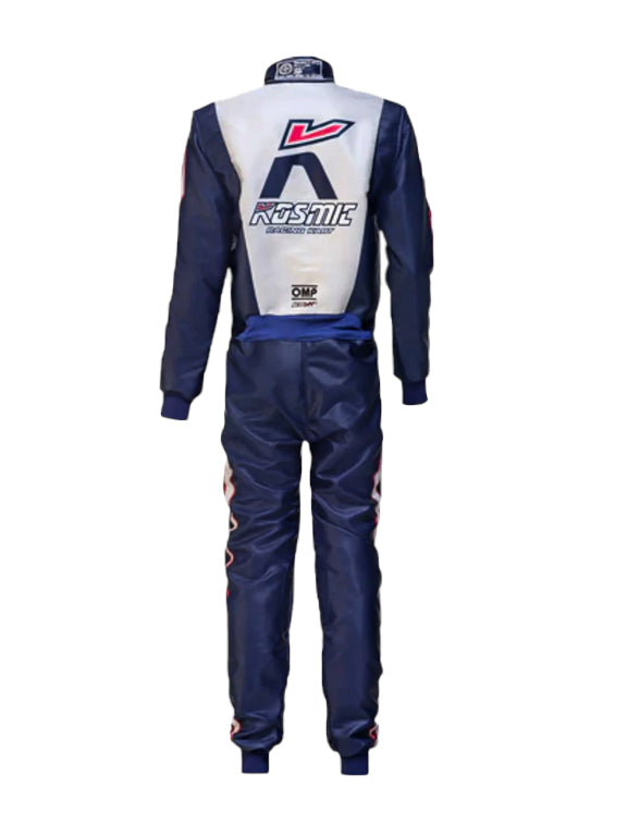 Kosmic Kart Racing Suit 2022 - Navy Blue & White